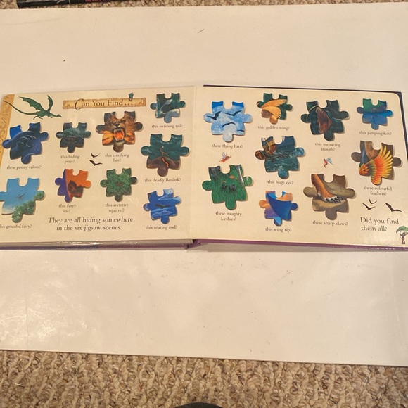 NWOT “Fantasy Beasts Jigsaw Book,” - Picture 11 of 11